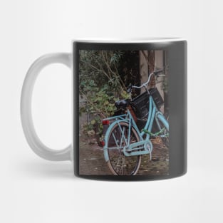 AMSTERDAM CITY BIKE Blue Teal | Unique Beautiful Travelling Home Decor | Phone Cases Stickers Wall Prints | Scottish Travel Photographer  | ZOE DARGUE PHOTOGRAPHY | Glasgow Travel Photographer Mug